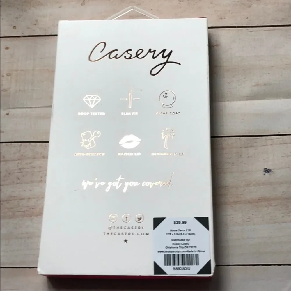 🍭4/$20 New iPhone 6/7/8 Casery pale pink case